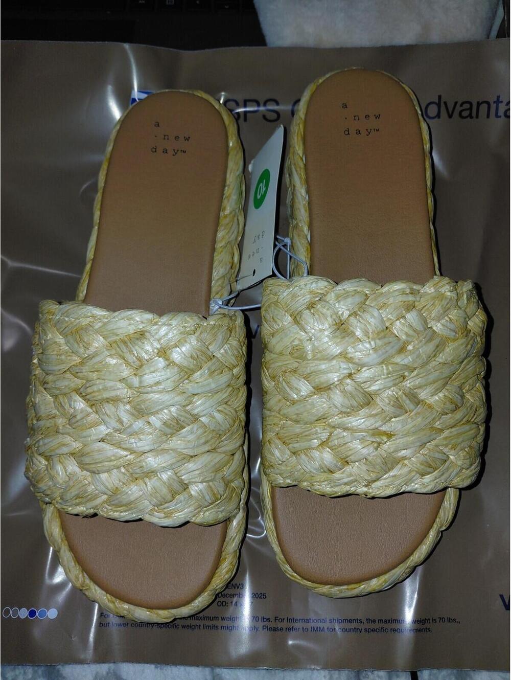 A new day Platform sandals Size 10
